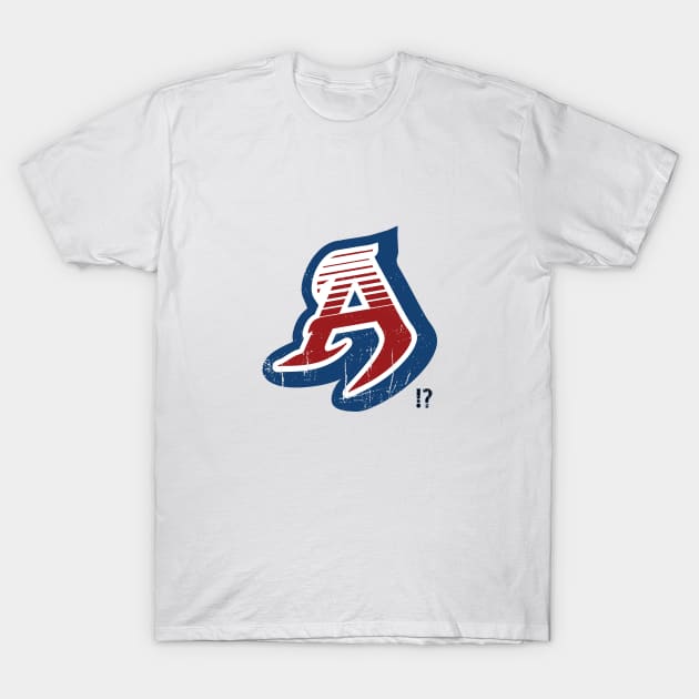 letter a T-Shirt by ElArrogante